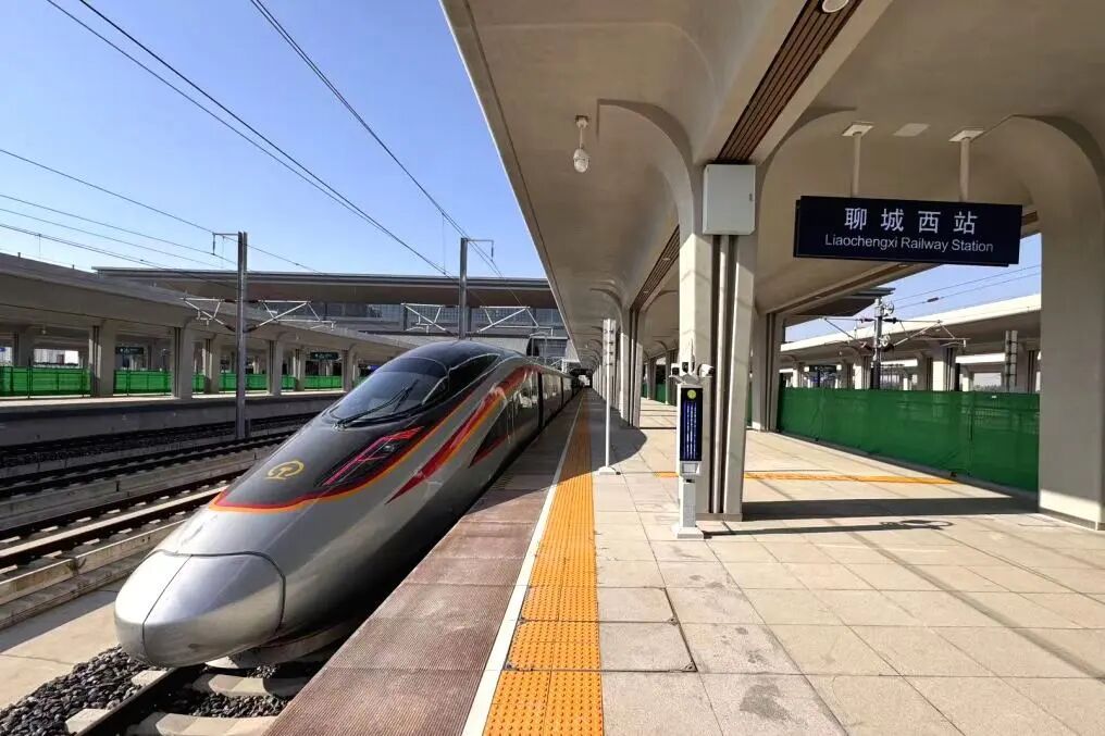 设计时速350公里!京港高铁雄安新区至商丘段(山东段)正式进入运行试验阶段 设计时速350公里!京港高铁雄安新区至商丘段(山东段)正式进入运行试验阶段