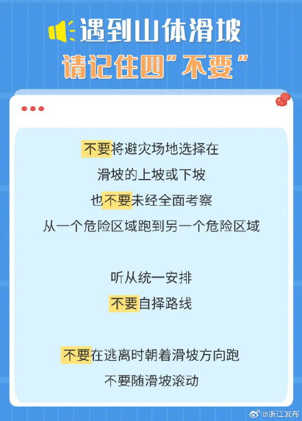 遇到暴雨、台风、强对流……请记住不要做这些→
