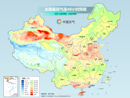 河南新疆高温最频繁 东北江南等地暑热范围缩减 河南新疆高温最频繁 东北江南等地暑热范围缩减