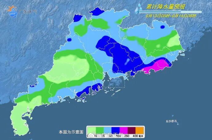 “龙舟水”又返场，12日晚间开始广东多地将有明显降水