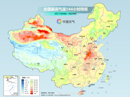 河南新疆高温最频繁 东北江南等地暑热范围缩减 河南新疆高温最频繁 东北江南等地暑热范围缩减
