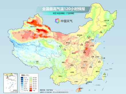 河南新疆高温最频繁 东北江南等地暑热范围缩减 河南新疆高温最频繁 东北江南等地暑热范围缩减