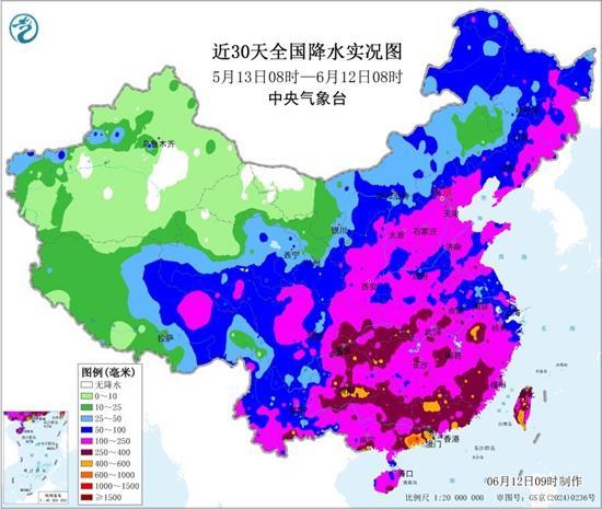 南方降雨集中期来了 部分地区累计雨量或破历史同期极值