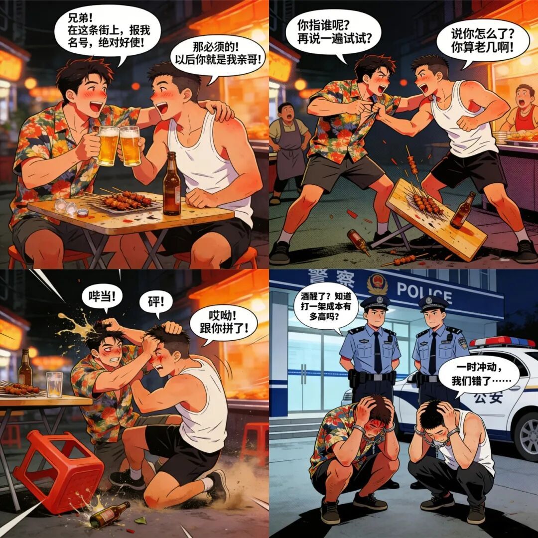醒酒后,下一站拘留所! 醒酒后,下一站拘留所!