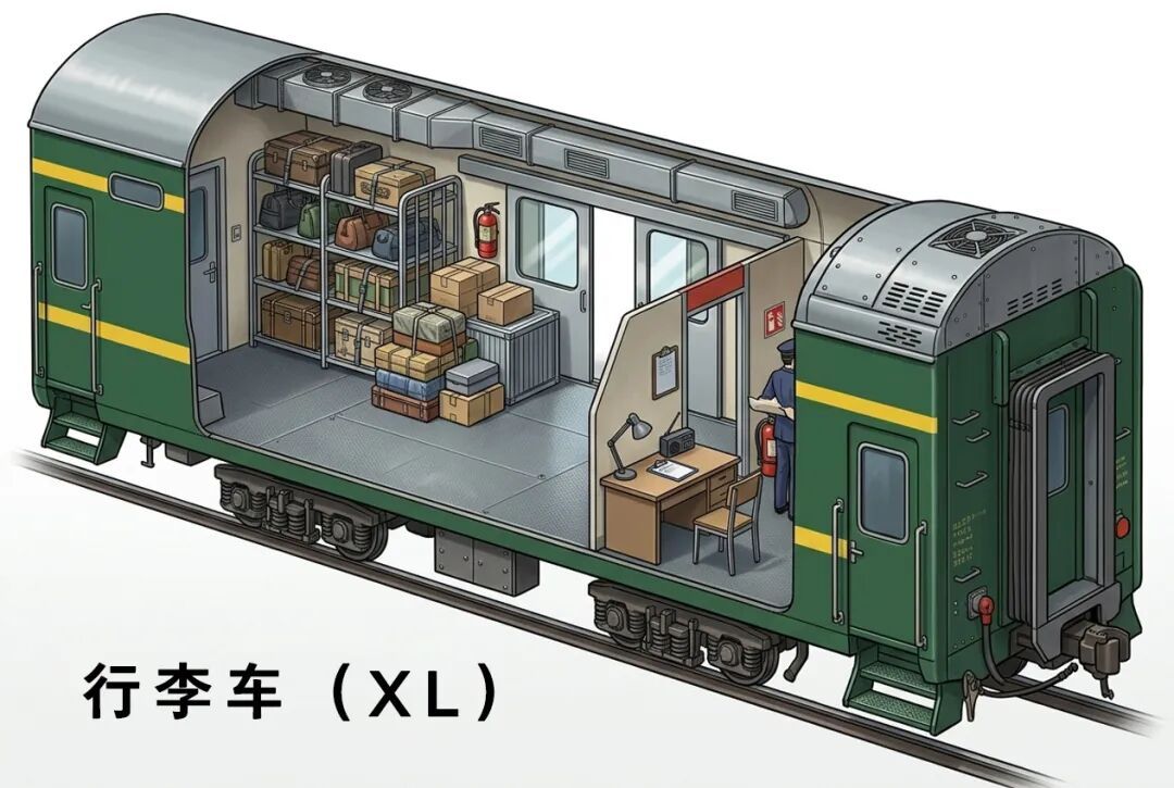 火车上印的“XL”是什么意思？网友：加大码？