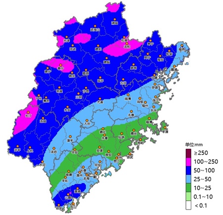 暴雨、局部大暴雨、雷暴大风！即将抵达福建