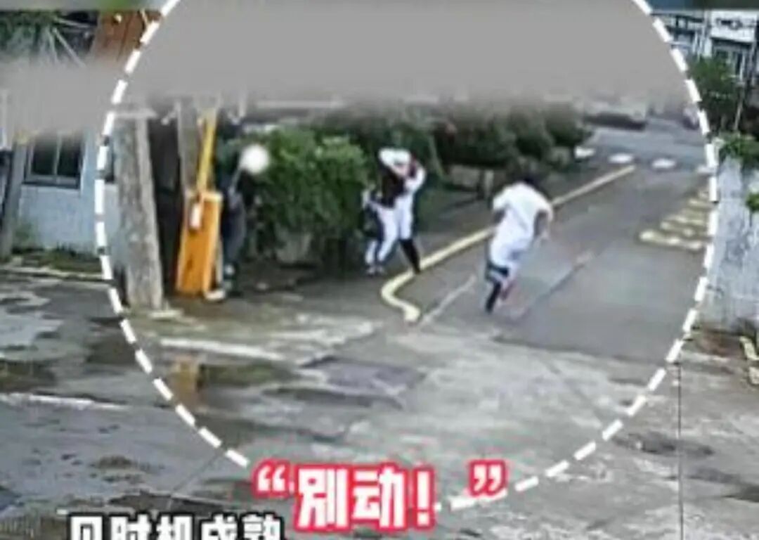 “别动！蹲下！” 身着白大褂的民警果断出击