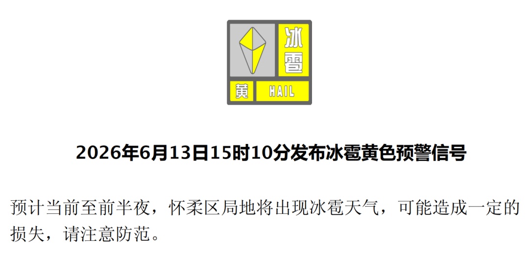 早回家！短时强降雨+大风+冰雹，北京发布雷电黄警！