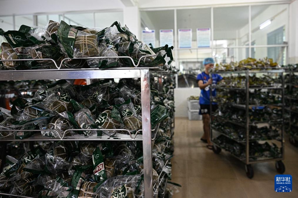 海南文昌:端午临近 凤会粽香 海南文昌:端午临近 凤会粽香