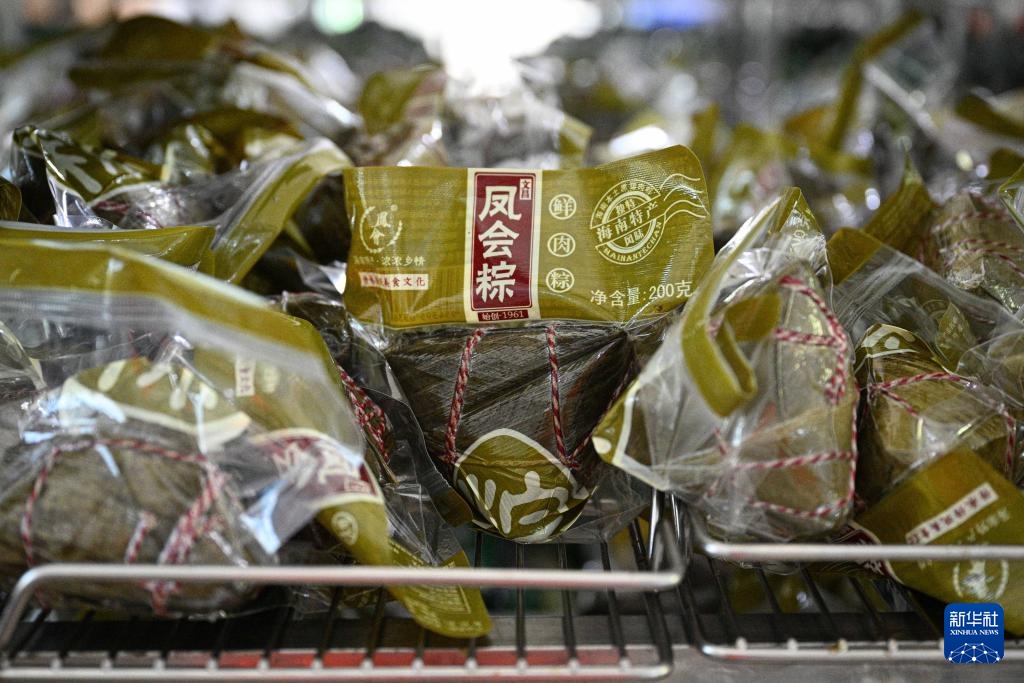 海南文昌:端午临近 凤会粽香 海南文昌:端午临近 凤会粽香