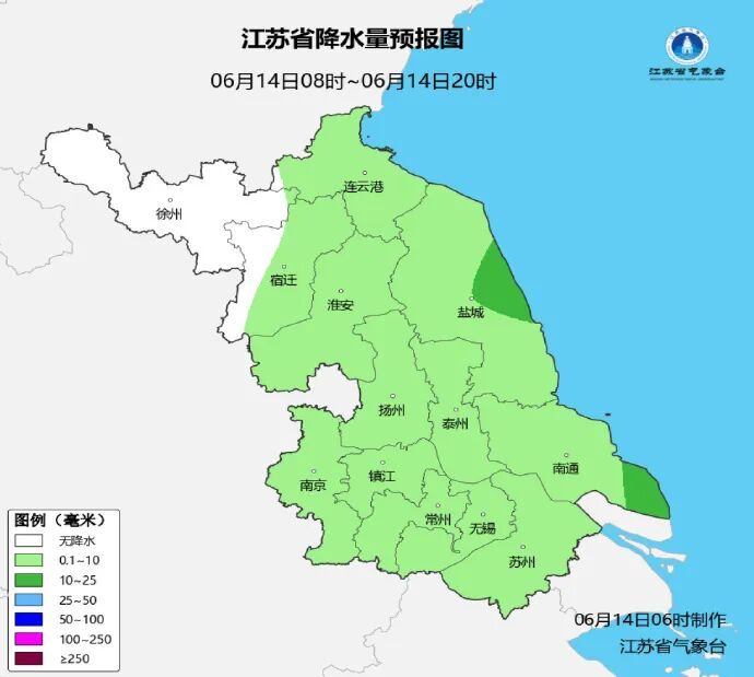 雷阵雨+6级大风!即将影响南京 雷阵雨+6级大风!即将影响南京