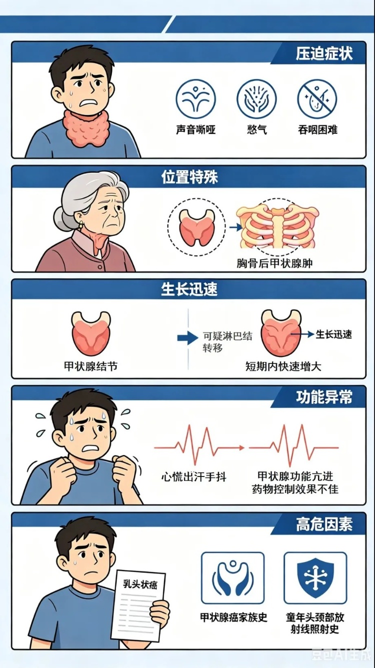 体检发现甲状腺结节,离癌有多远? 体检发现甲状腺结节,离癌有多远?