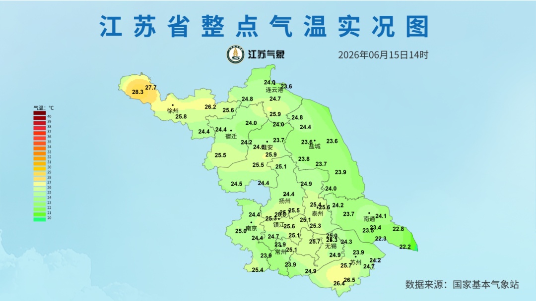 记得带伞!江苏部分地区有分散性阵雨 记得带伞!江苏部分地区有分散性阵雨
