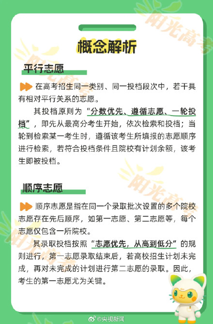 干货速存!高考报志愿前先了解这些事 干货速存!高考报志愿前先了解这些事