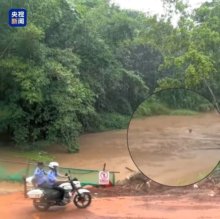 云南一男子被洪水卷走!关键时刻,他纵身一跃…… 云南一男子被洪水卷走!关键时刻,他纵身一跃……