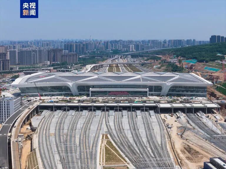 西安东站正式建成并具备开通条件 西安东站正式建成并具备开通条件