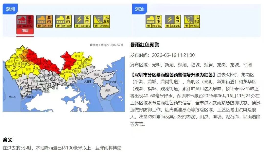 深圳教育紧急发文:下午,全市停课 深圳教育紧急发文:下午,全市停课