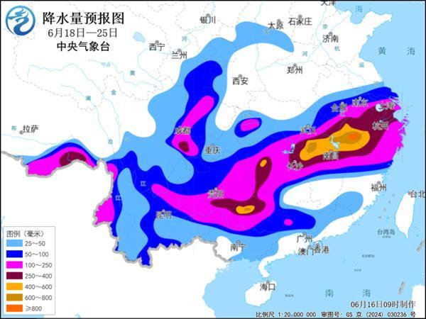 广东广西等地暴雨大暴雨持续 18日起主雨带将北抬至江南北部等地 广东广西等地暴雨大暴雨持续 18日起主雨带将北抬至江南北部等地
