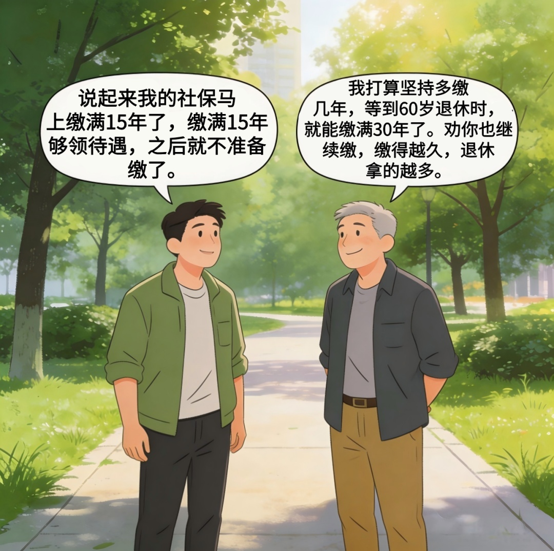城乡居民基本养老保险缴15年和缴30年,养老金有啥差别? 城乡居民基本养老保险缴15年和缴30年,养老金有啥差别?