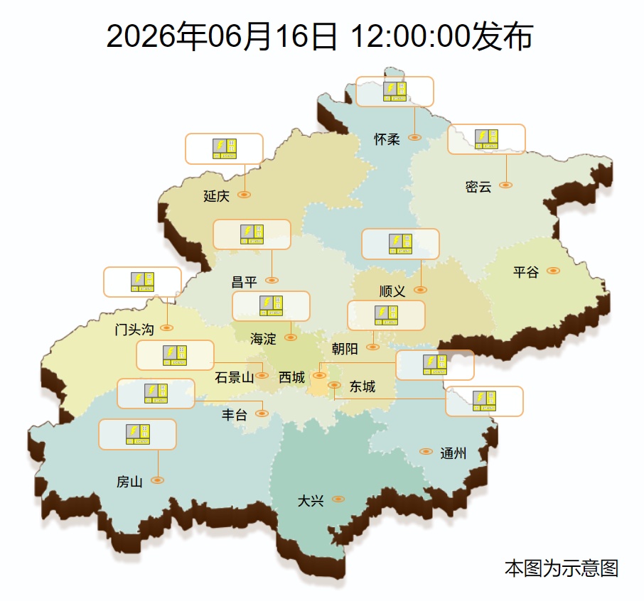 雷电黄色预警!7级大风+冰雹,北京傍晚雨又来,下班早回家 雷电黄色预警!7级大风+冰雹,北京傍晚雨又来,下班早回家