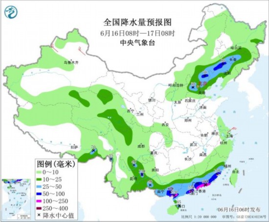 广东广西等地仍有强降雨 东北华北等地多雷阵雨 广东广西等地仍有强降雨 东北华北等地多雷阵雨