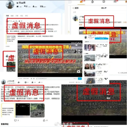 海南2人散播谣言被罚 海南2人散播谣言被罚
