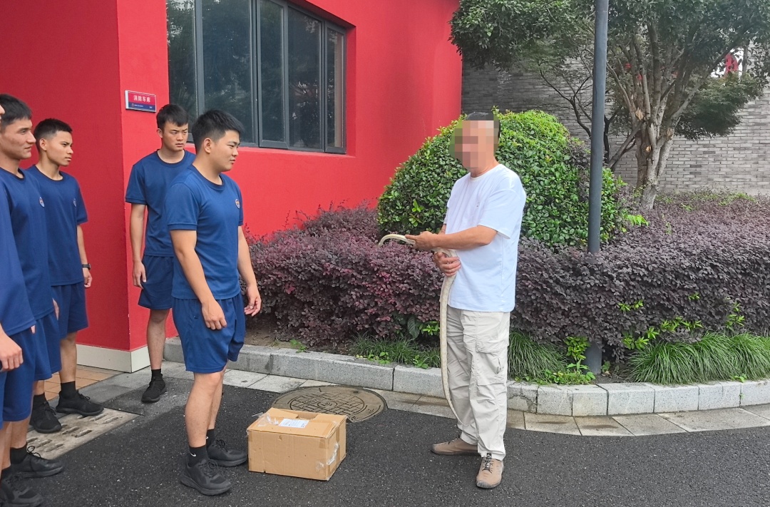 杭州街头白蛇被领回,“许仙”找到了!但是有反转…… 杭州街头白蛇被领回,“许仙”找到了!但是有反转……