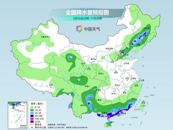 广东广西等地暴雨大暴雨持续 18日起主雨带将北抬至江南北部等地 广东广西等地暴雨大暴雨持续 18日起主雨带将北抬至江南北部等地