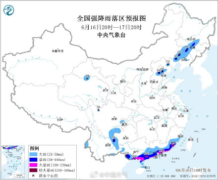 广东广西等地暴雨大暴雨持续 18日起我国主雨带北抬 局地降雨量有极端性 广东广西等地暴雨大暴雨持续 18日起我国主雨带北抬 局地降雨量有极端性