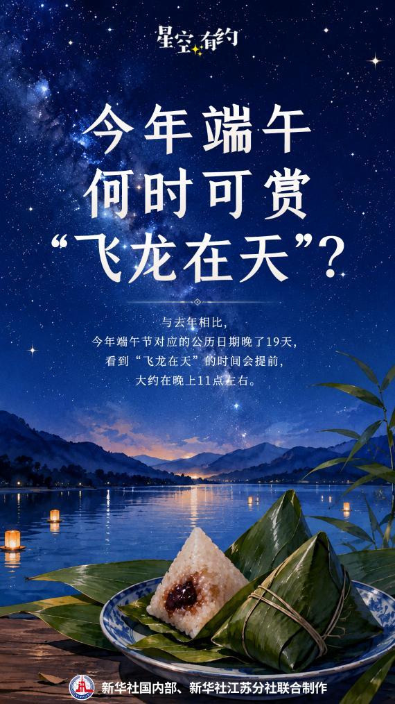 星空有约丨端午赛龙舟 天上也“飞龙” 星空有约丨端午赛龙舟 天上也“飞龙”