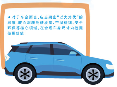 给汽车“卷尺寸”降降温 给汽车“卷尺寸”降降温