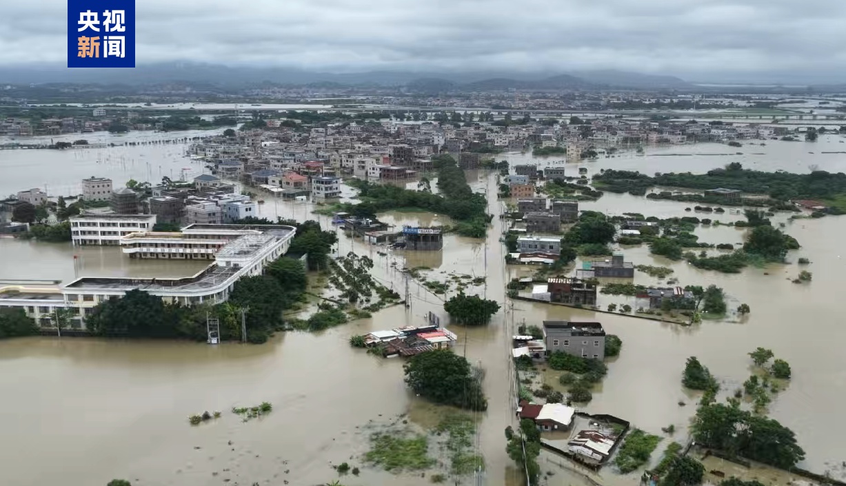 广东多地出现强降雨 全省累计转移36127人