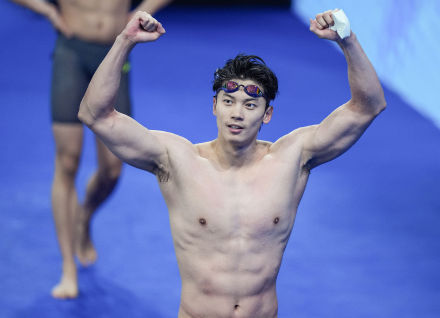13连冠后 汪顺仍向前冲 13连冠后 汪顺仍向前冲