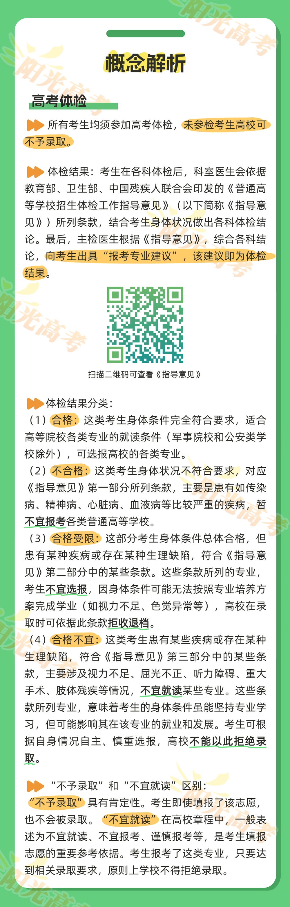 一组图帮你查漏补缺 高考报志愿前先了解这些事