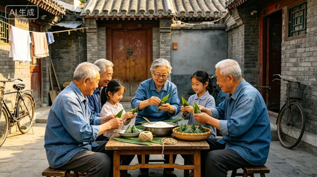 我们用AI画了一组“北京端午图”,结果有点意外…… 我们用AI画了一组“北京端午图”,结果有点意外……