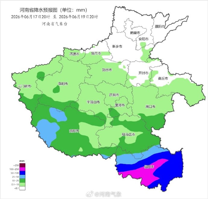 暴雨,大暴雨,雷暴大风!河南端午假期“三天两头雨”,东南部成降雨重心 暴雨,大暴雨,雷暴大风!河南端午假期“三天两头雨”,东南部成降雨重心