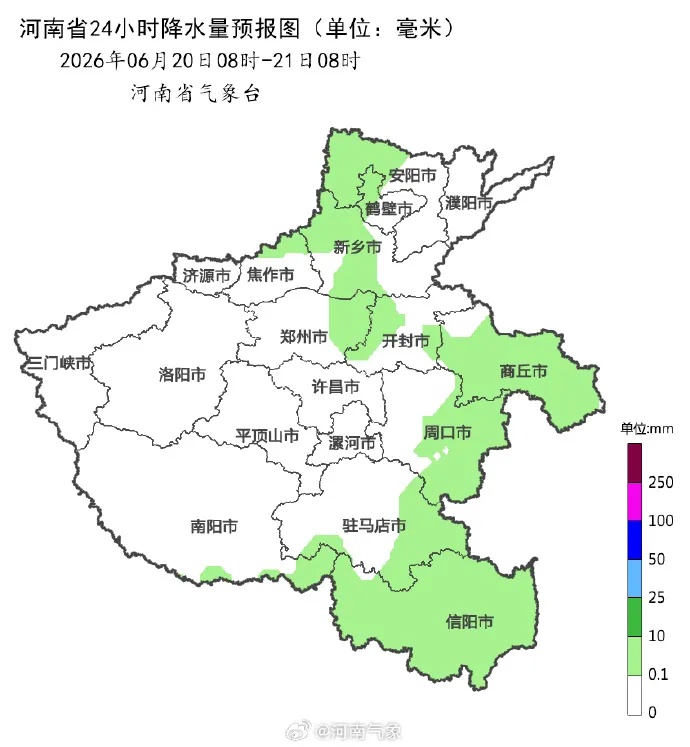 河南端午假期“南雨北热”,东南部成降雨重心 河南端午假期“南雨北热”,东南部成降雨重心