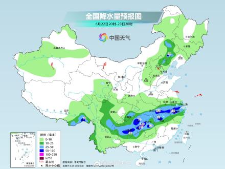 主雨带稳定在长江沿线，暴雨致灾风险高