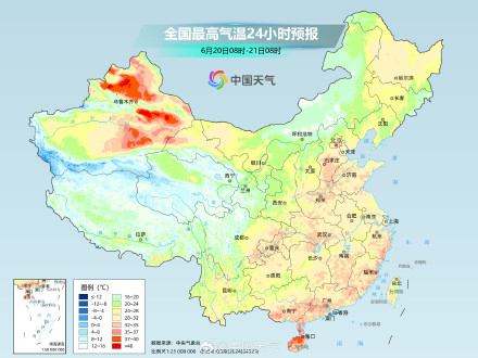 中东部大部气温偏低 华南高温将快速增多 中东部大部气温偏低 华南高温将快速增多