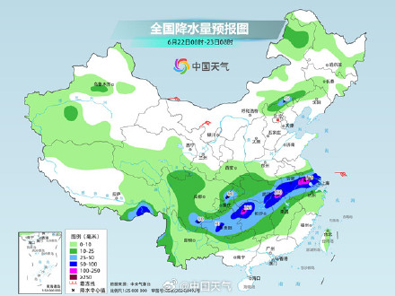 长江中下游明起降雨再度增强 东北地区多雷阵雨 长江中下游明起降雨再度增强 东北地区多雷阵雨