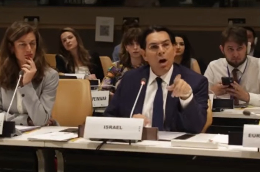 “外交礼节荡然无存”!联合国会议上,以色列代表和联合国官员爆发激烈争吵 “外交礼节荡然无存”!联合国会议上,以色列代表和联合国官员爆发激烈争吵