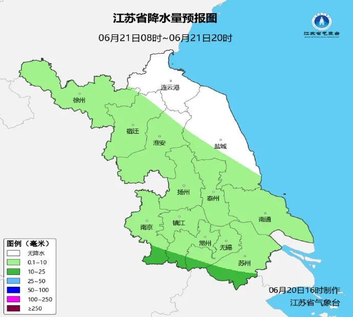 中到大雨！9级雷暴大风！江苏天气预测