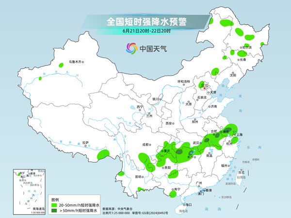 梅雨季已全面开启，暴雨大暴雨区域成片，广东广西等地高温闷热发展增多