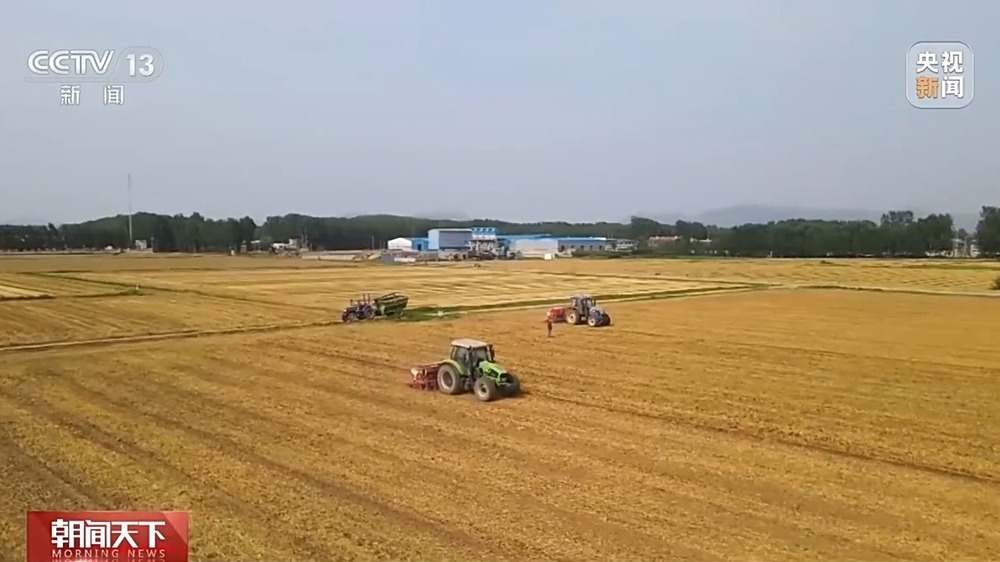 科技赋能 全国夏播粮食进度近七成 科技赋能 全国夏播粮食进度近七成