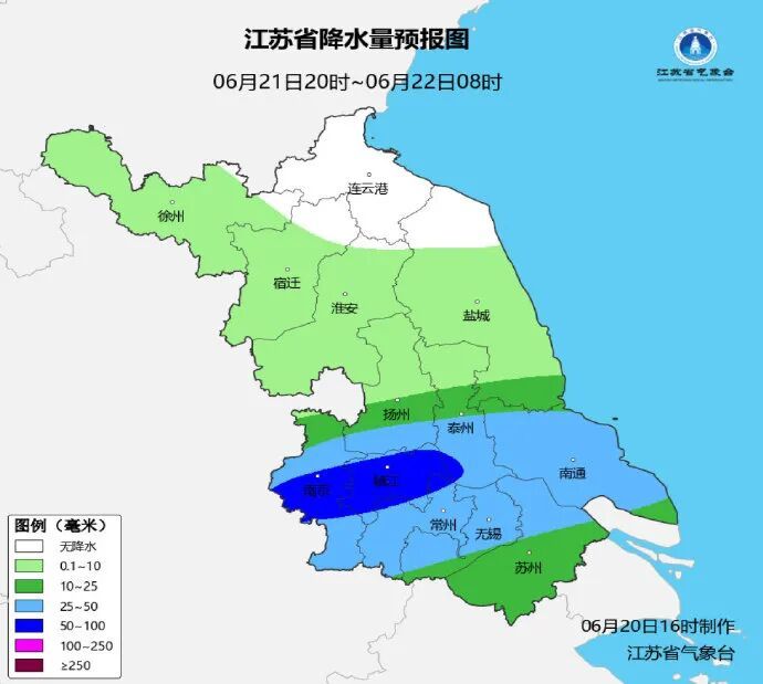 中到大雨！9级雷暴大风！江苏天气预测