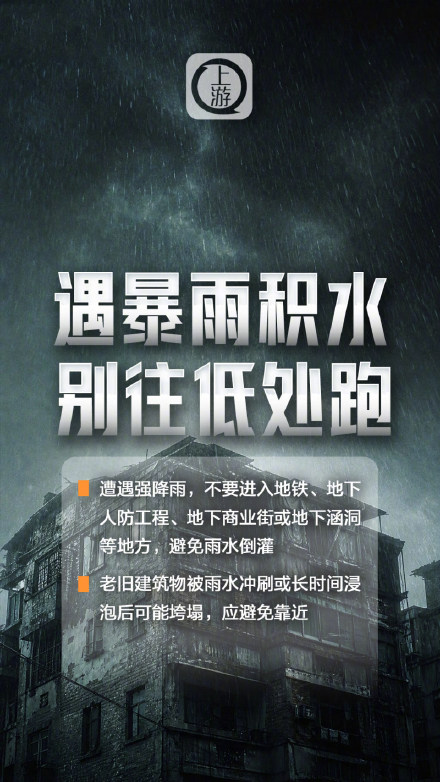 汛期避险安全手册请收好