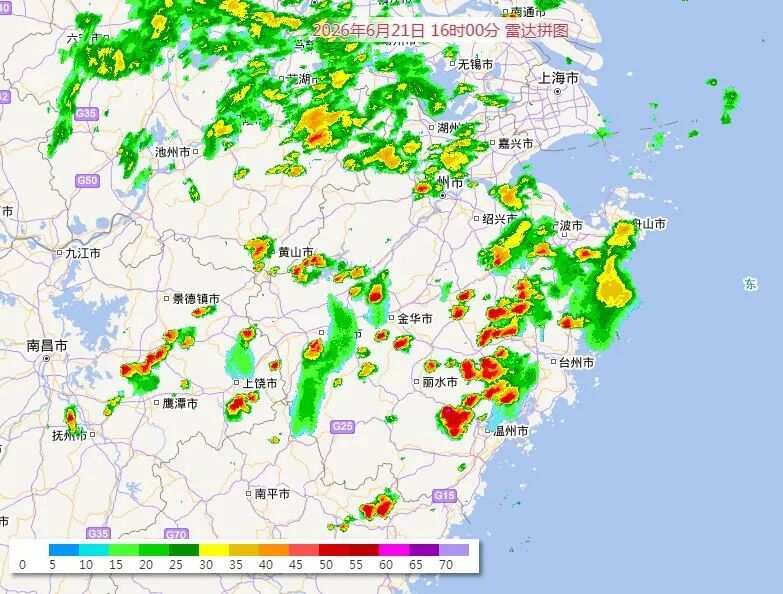 受梅雨打压，浙江不少地方最高气温不足30℃！接下来还要连下9天，还有短时暴雨