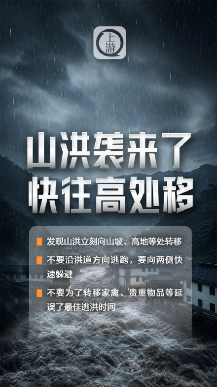 汛期避险安全手册请收好