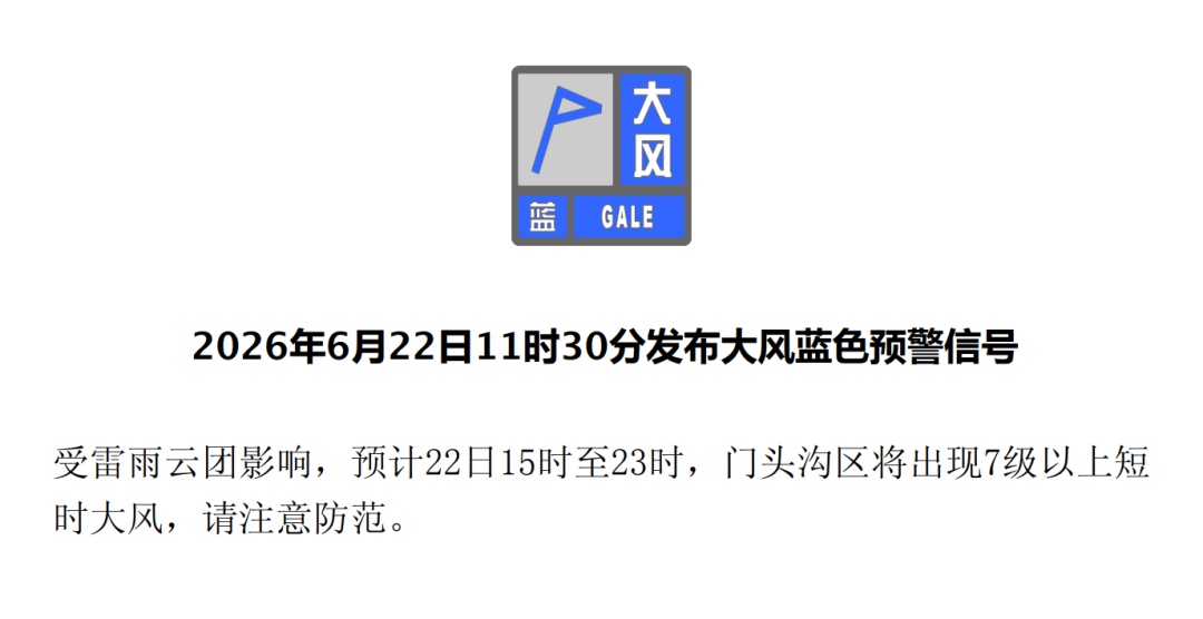 北京多区,暴雨、大风蓝色预警!具体时间—— 北京多区,暴雨、大风蓝色预警!具体时间——