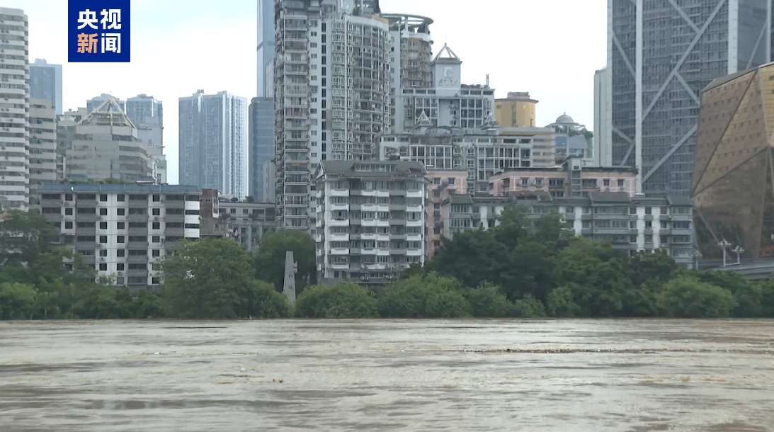 柳江1号洪水洪峰过境柳州市区 超警3.14米 柳江1号洪水洪峰过境柳州市区 超警3.14米